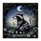 Stupell Industries Raccoon Under Night Forest Canvas Wall Art Design by The Dutch Lady